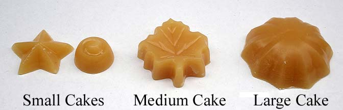 Beeswax Cakes