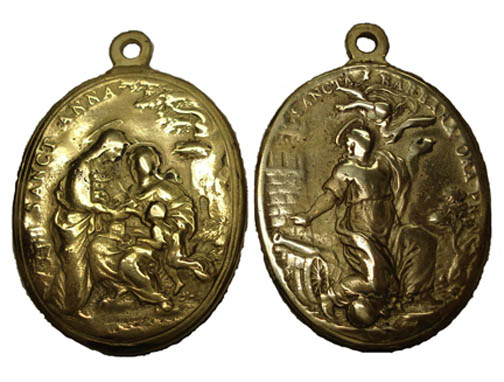 St Barbara Medal